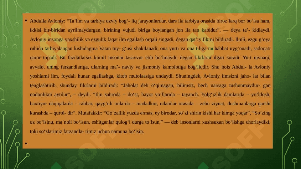 Maktabgacha ta`lim va tarbiya sohasini tartibga solish 8