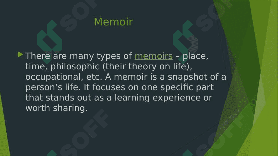 types of creative nonfiction 7