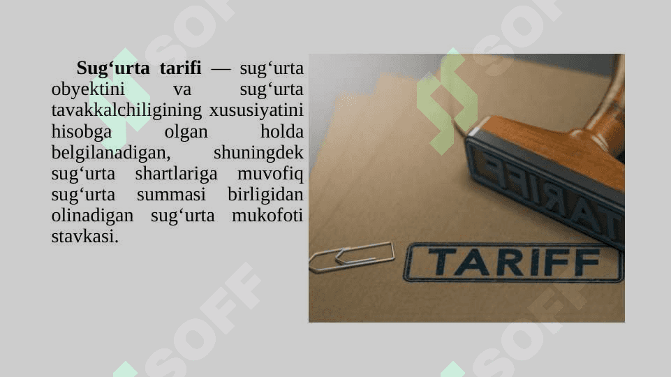 ХОRIJIY INVЕSTITSIYALARNI SUG`URTALASH  VA TAVAKKALCHILIK 8