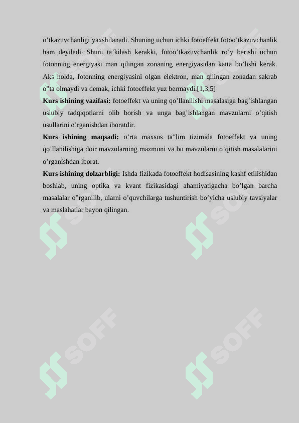 Fotorele va fotoqarshiliklarning ishlash usullarini o‘rganish 4