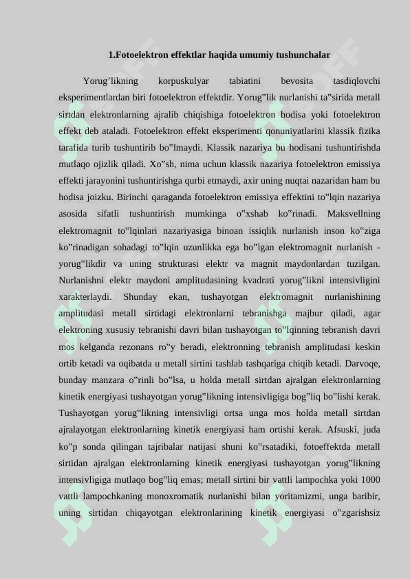 Fotorele va fotoqarshiliklarning ishlash usullarini o‘rganish 5