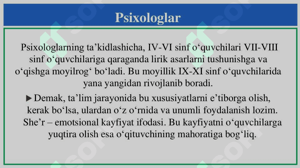 Lirik tur janrlar 8