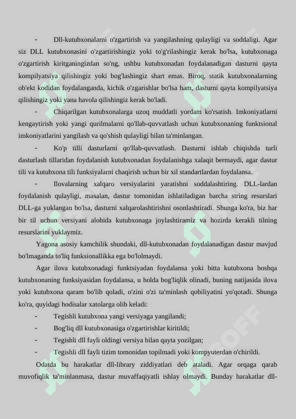 Maxsus DLL-ni amalga oshirish 6