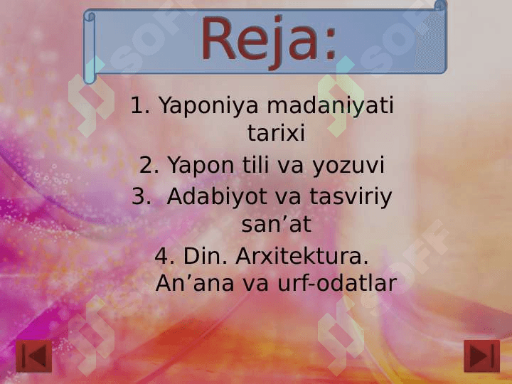 XVII-XIX asrlarda Yaponiya madaniyati 2