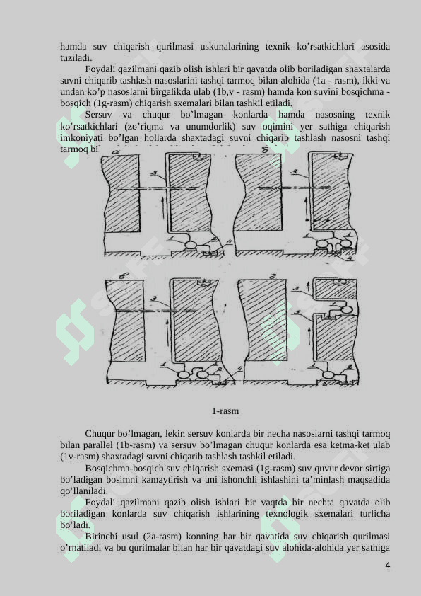 TURG’UN MASHINALAR fanidan amaliy mashg’ulotlarni bajarish uchun qo'llanma 4