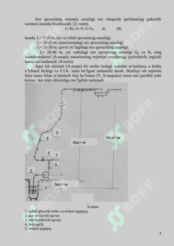 TURG’UN MASHINALAR fanidan amaliy mashg’ulotlarni bajarish uchun qo'llanma 7