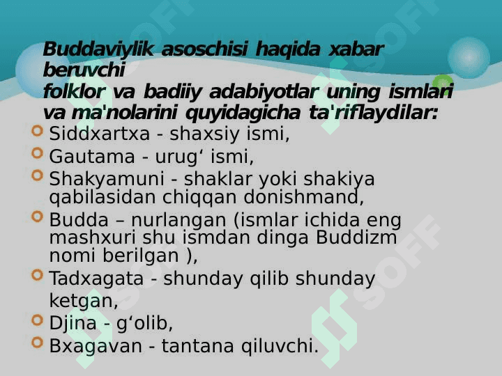 BUDDAVIYLIK 6