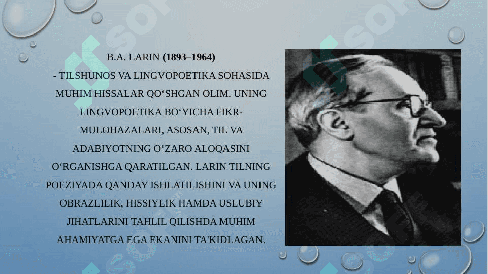 LINGVOPOETIKANING O’RGANILISH TARIXI 3