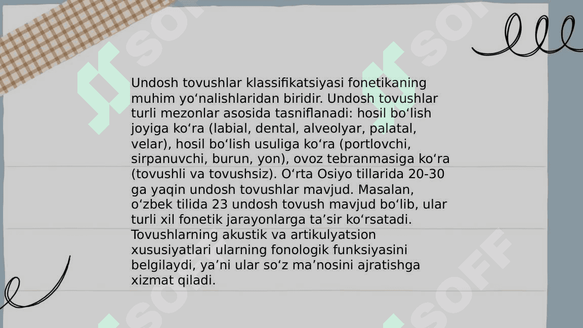 Fonetika va leksikologiya bo'limlari haqida umumiy tushunchalar. 4