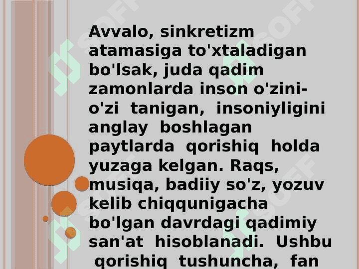 Turkiy tillarda turkum sinkretizmi. Ot-fe'l sinkretizmi 2
