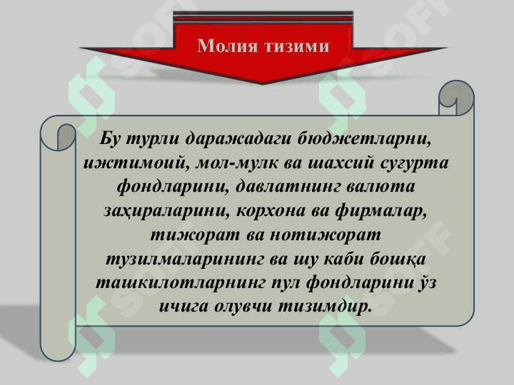 Молия тизими ва молиявий сиёсат 8