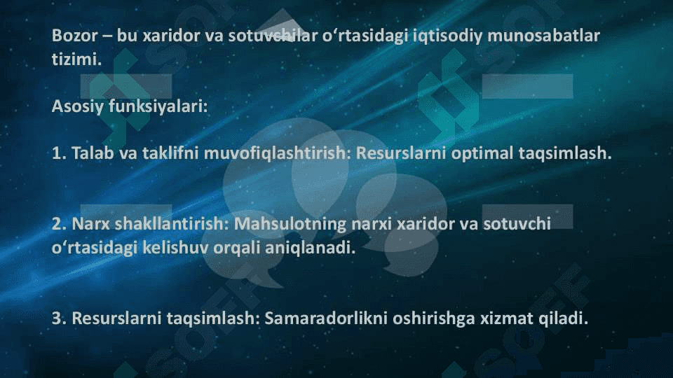 Bozor tuzilmalari tushunchasi va tasnifi 4