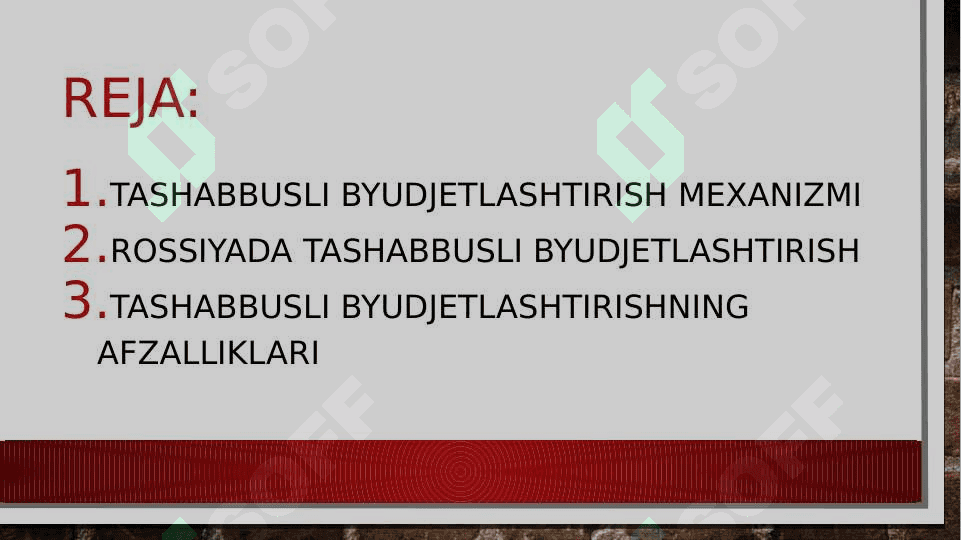 MDH a’zo mamlakatlarda tashabbusli byudjetlashtirish mexanizmi 2