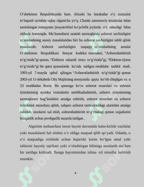 Daraxtsimon saralash va uning tahlili 4