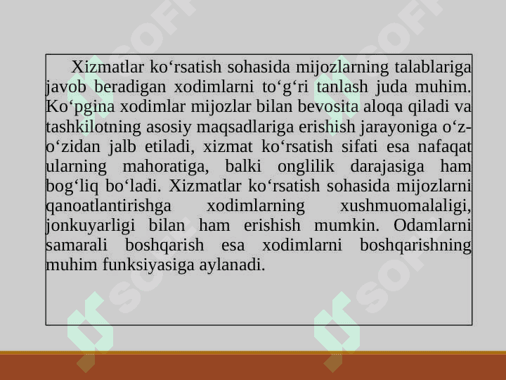 Mehmonxonalarda inson resurslarini rejalashtirish 5
