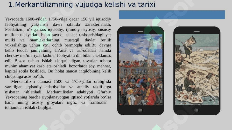 Merkantilizm iqtisodiy ta'limotining mohiyati va ahamiyati 3