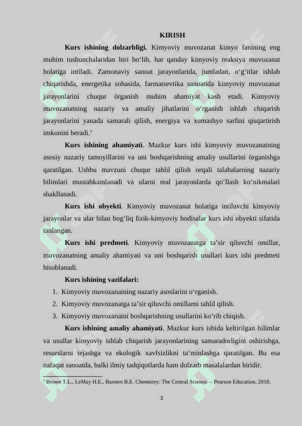 Kimyoviy muvozanat 3
