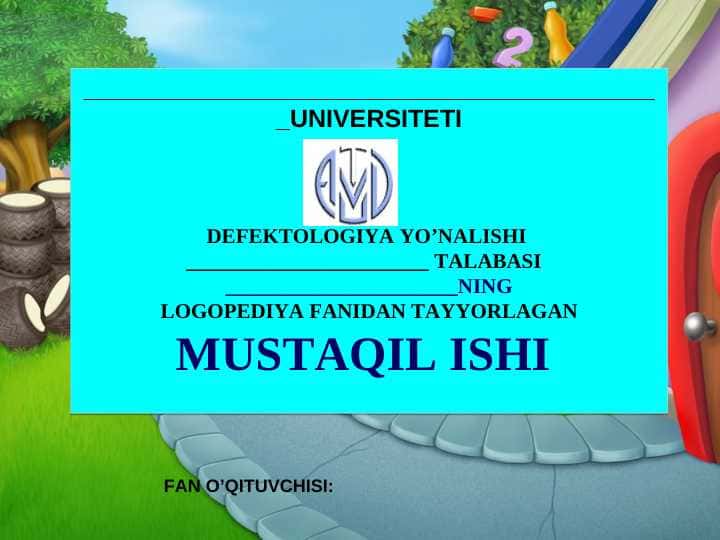 Duduqlanishning kelib chiqish sabablari. Duduqlanishning alomatlari. Duduqlanishni korreksiyalash.