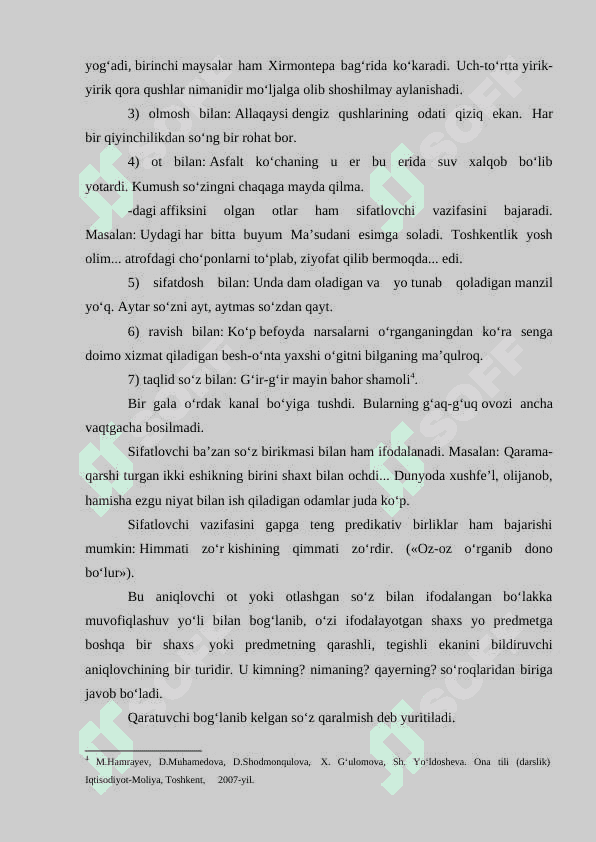 Xitoy tilida aniqlovchini tarjima qilish muammolari 6