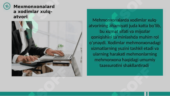 MEHMONXONALARDA XODIMLAR  XULQ-ATVORINING AHAMIYATI 3