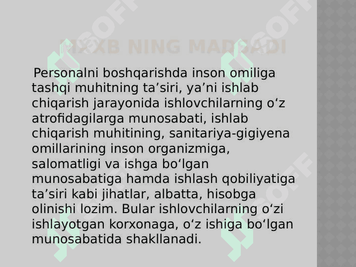 “Mehmonxona xo‘jaligida xodimlarni boshqarish” fanining maqsad va vazifalari 7