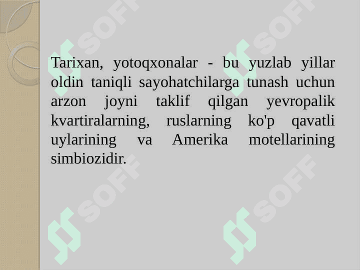 Hostel joylashtirish vositasi 5
