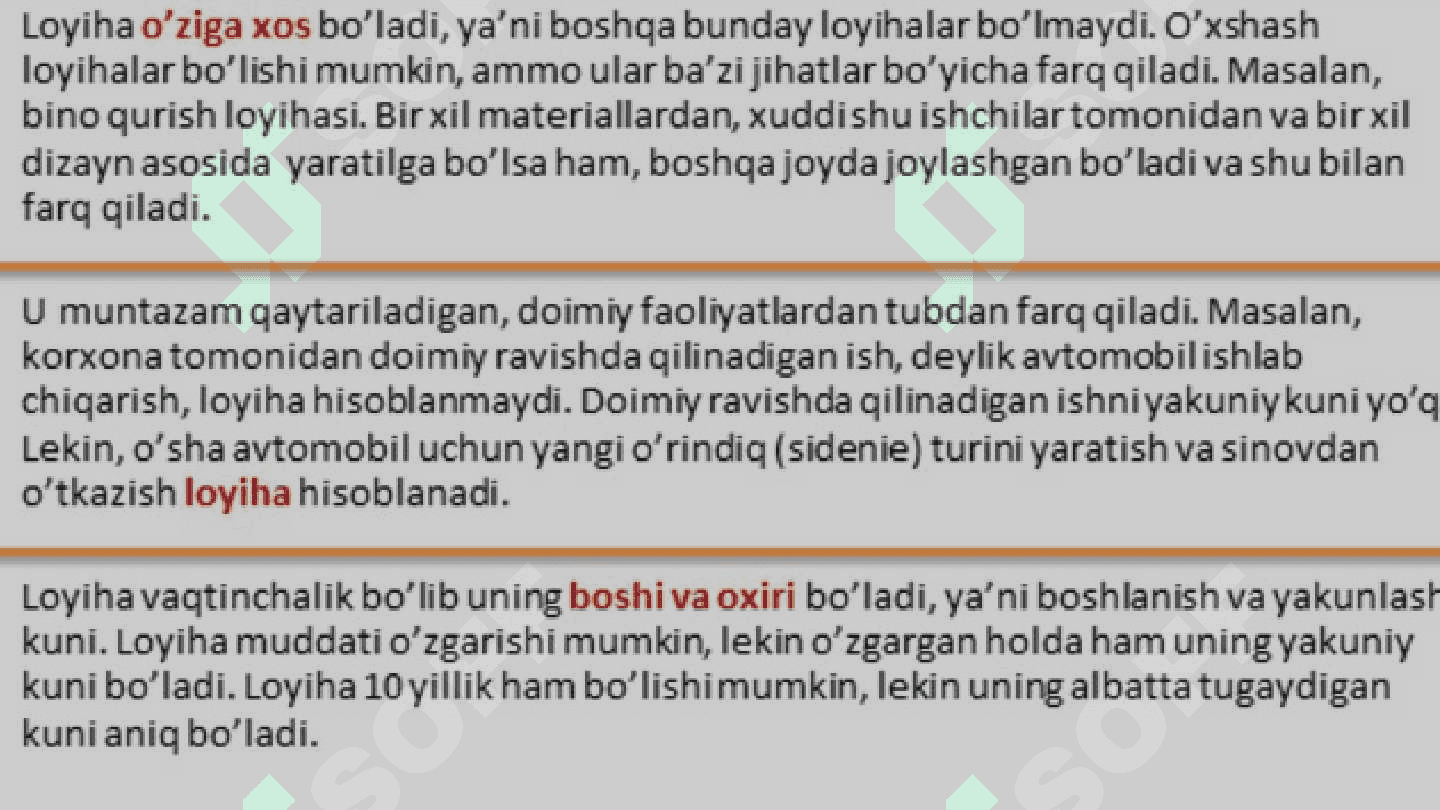 LOYIHA USTAVINI ISHLAB CHIQISH 4
