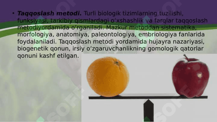 BIOLOGIYA – HAYOT HAQIDAGI FAN 8