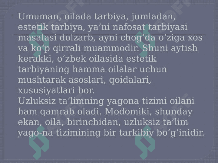 Oila tarbiyasi 8