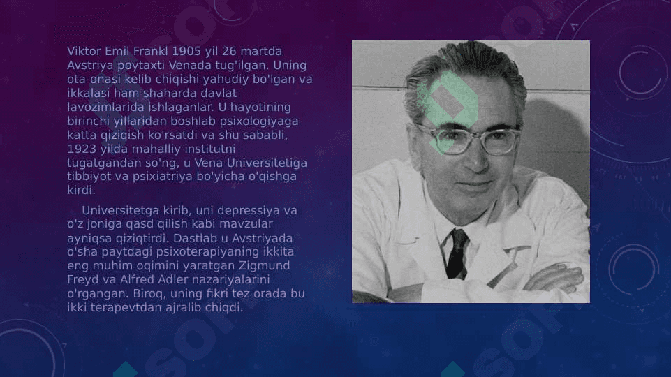 Viktor franklning shaxs nazariyasi 2