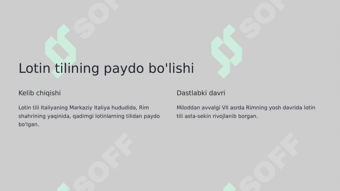 Lotin tili tarixi 3
