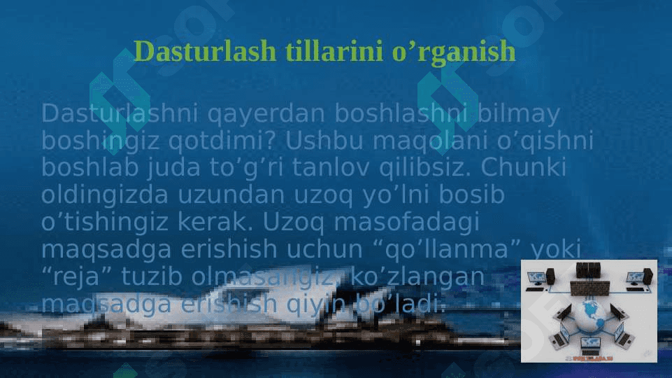 Dasturlash tillarini o’rganishda informatikaning usul va vositalaridan foydalanish 3