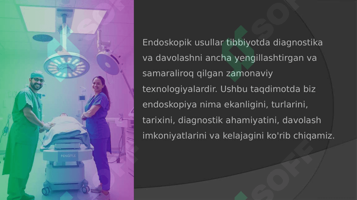 Tibbiyotda Endoskopik Usullarning Qollanishi 2