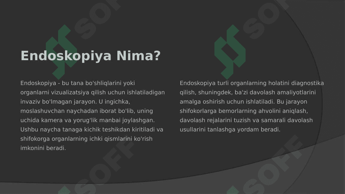 Tibbiyotda Endoskopik Usullarning Qollanishi 3