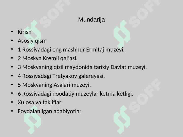 Rossiya Davlat muzeylari 2