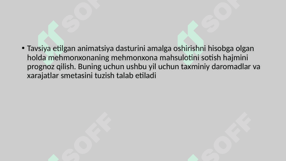 Animatson dasturlarni tashkil qilish usullari va vositalari 3