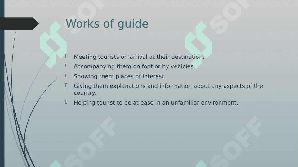 Steps to be taken to become a guide 3
