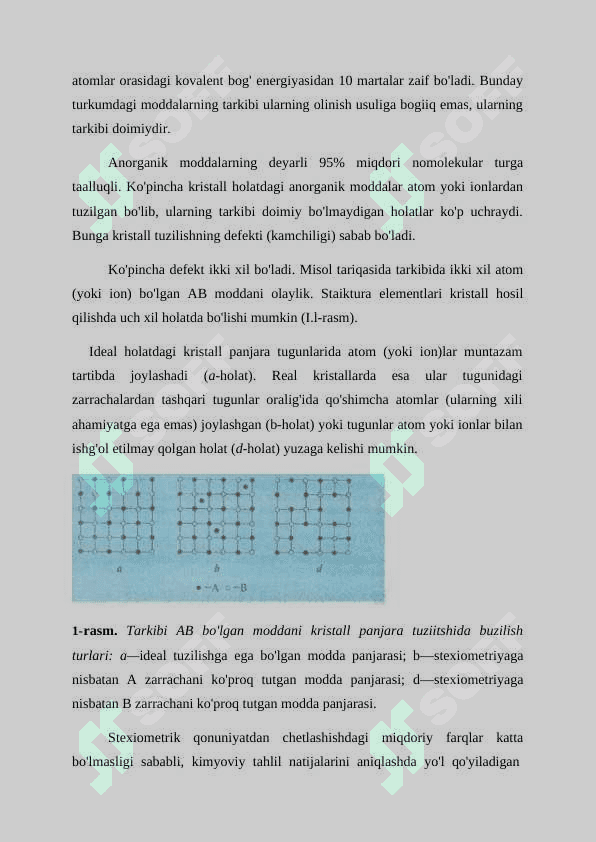 Kimyoning asosiy stexiometrik qonunlari 3