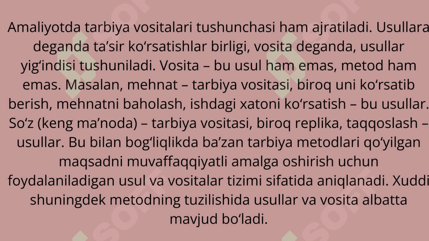 Tarbiyaning umumiy metodlari 4