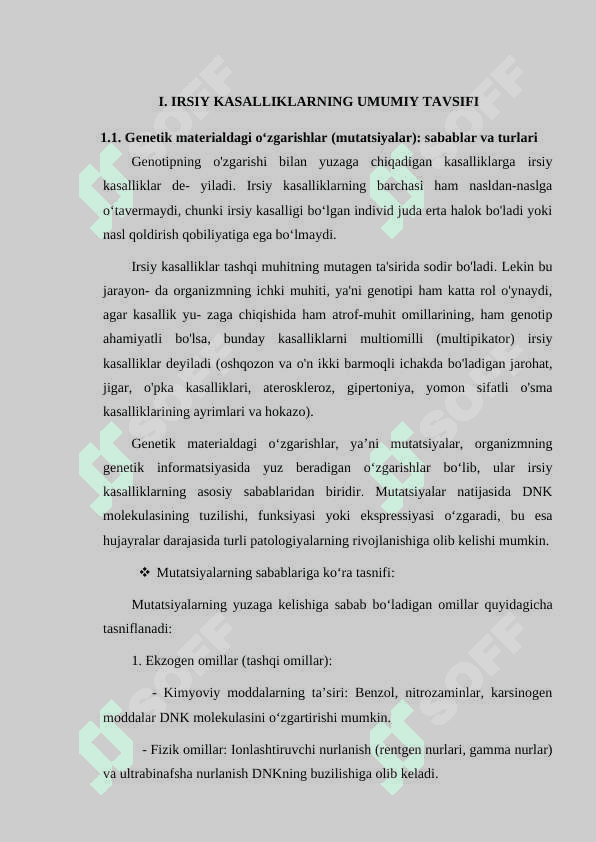 Irsiy kasalliklar va xromosoma kasalliklari 3
