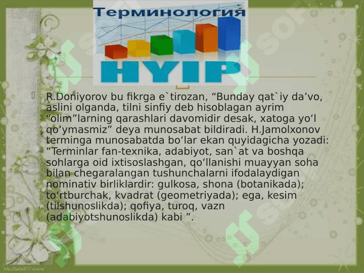 SOHAGA OID MAHALLIY VA ILMIY TERMINLAR 6