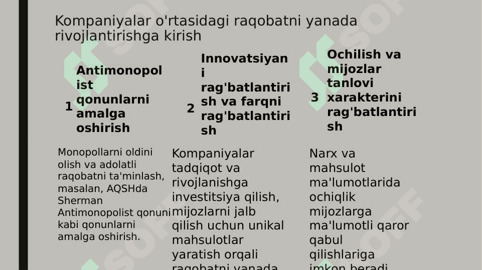 Korxona mahsulotining tavsifi 4