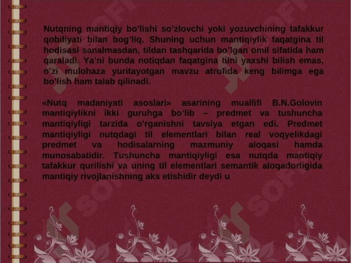 Til madaniyati va nutq madaniyat 6