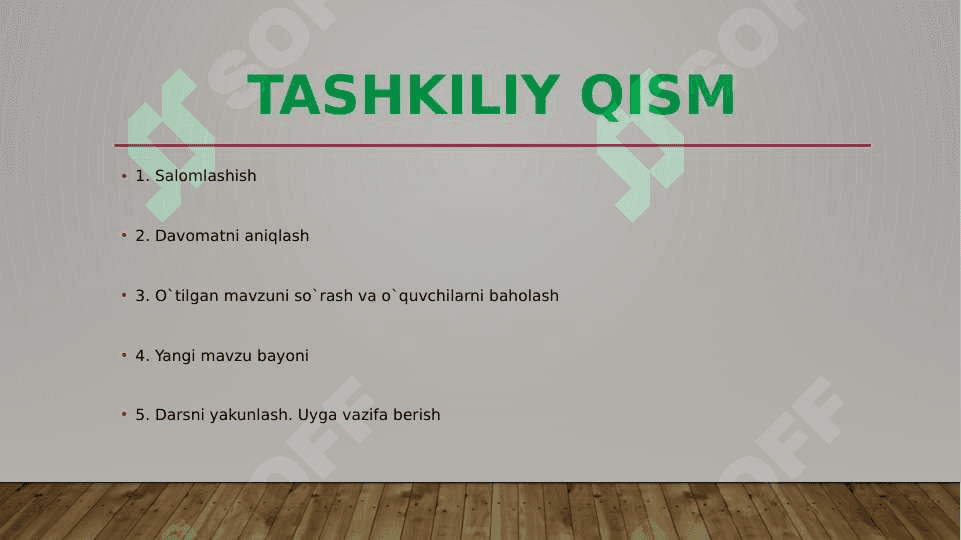Hujayraning oziqlanishi 4