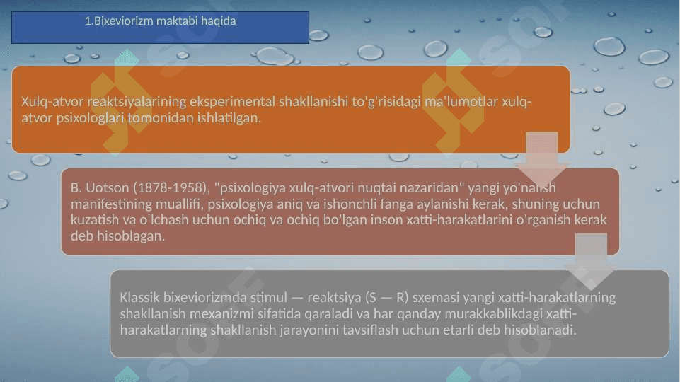 Jon Uotson nazariyasida bixevioral yo’nalish 19.pptx 3