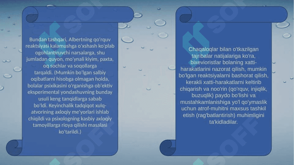 Jon Uotson nazariyasida bixevioral yo’nalish 19.pptx 6