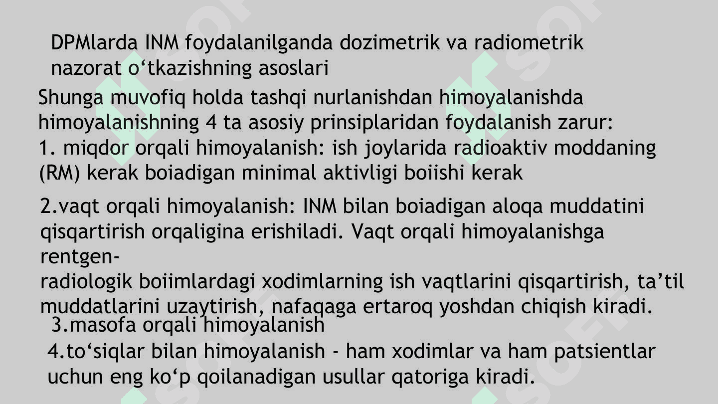 Sanitar dozimetrik nazorat haqida tushuncha 4