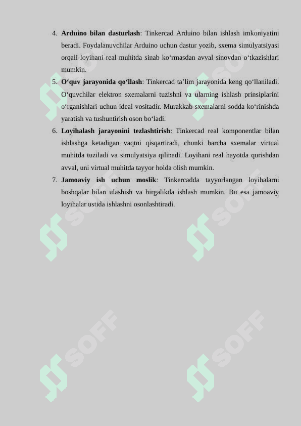 Tinkercad.com online simulatorini o‘rganish 4