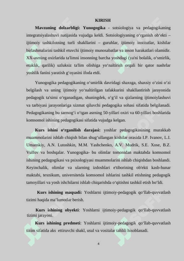 Yoshlar tashkilotchisining faoliyatini tashkil etish tamoyillari. 3