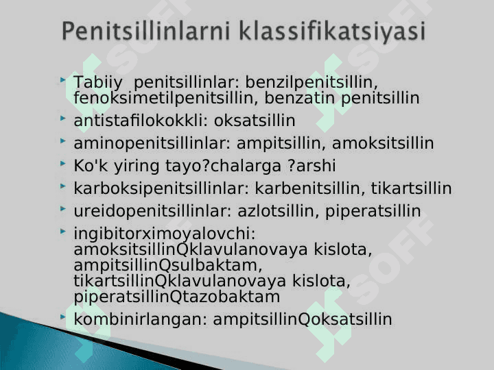 ANTIBAKTERIAL DORI VOSITALARI 7